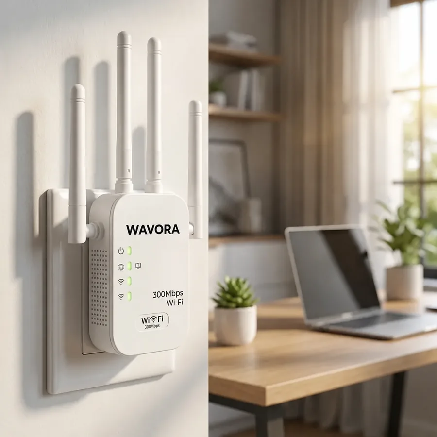 WAVORA AXIS dengan empat antena luar